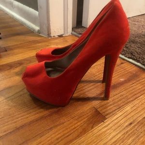 Orange heels 7